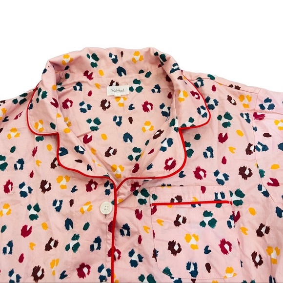 BedHead FIERCE LONG SLEEVE CLASSIC WOVEN COTTON PJ SET Women’s Size Large - Picture 5 of 16